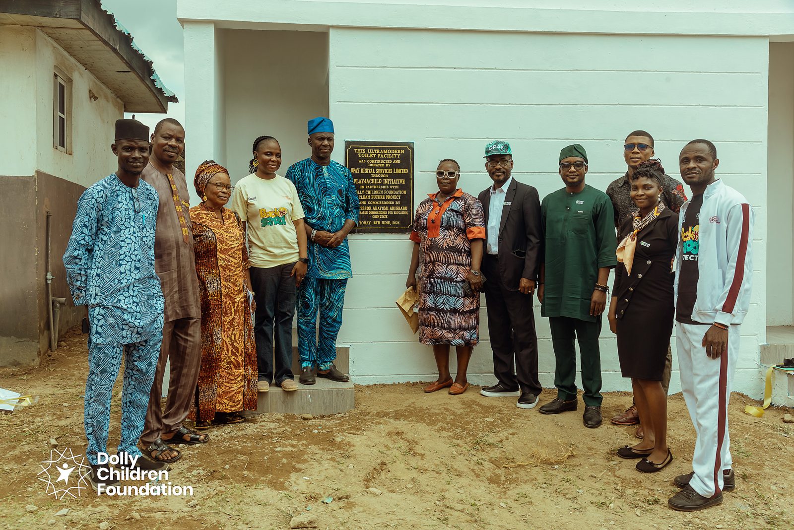 Commissioning of the facility at Ebenezer Grammar School